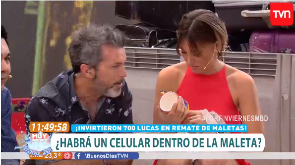 Rostros de Muy Buenos Días abrieron maletas rematadas y se llevaron desagradable sorpresa