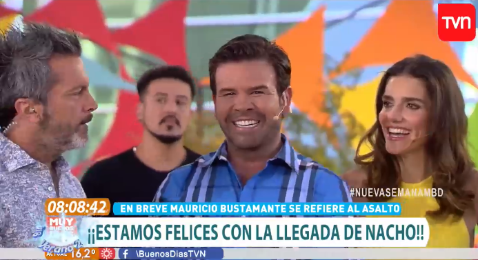 El divertido chascarro que marcó el debut de Ignacio Gutiérrez en el 'Muy Buenos Días'