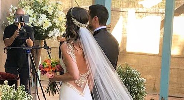 Ex protagonista de 'Amor sin banderas' contrajo matrimonio a meses de pedir la mano