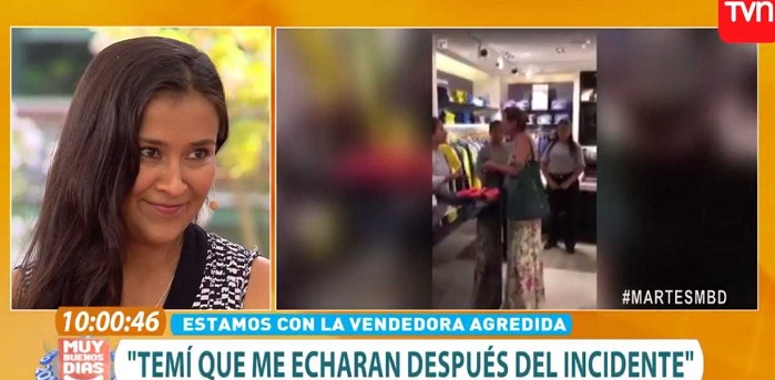 Vendedora agredida verbalmente por clienta: 
