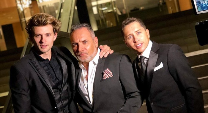 Se lucieron: el hollywoodense show de Karol Lucero y Joaquín Méndez junto a Luis Jara