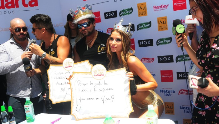 Bajan candidaturas a reyes de Julia Fernández y Juan Pablo Ibáñez