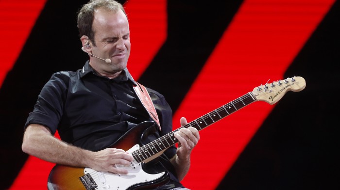 Stefan Kramer imitó a Eddie Vedder y encendió la Quinta Vergara