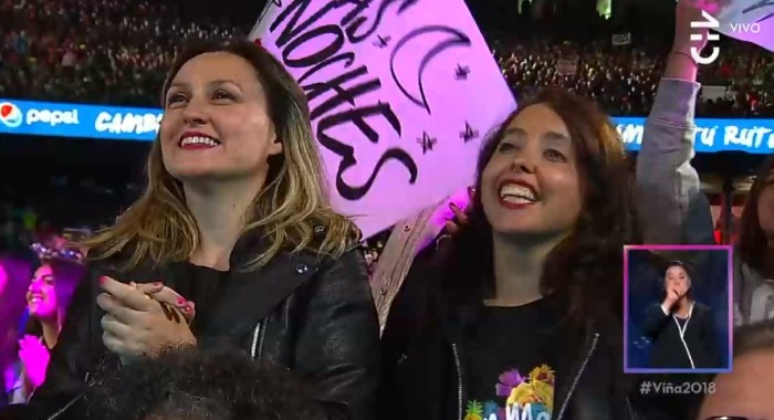 Muy en su estilo: la efusiva celebración de Chiqui Aguayo ante triunfo de Alison Mandel