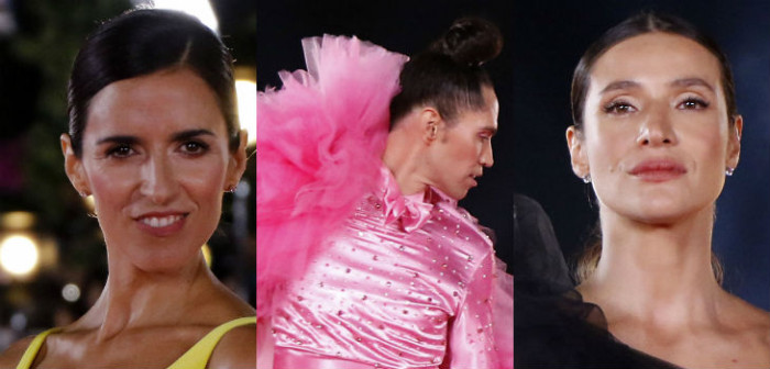 Paz Bascuñán y Daniela Ramírez cumplieron inusual fantasía con pomposo traje de Di Mondo