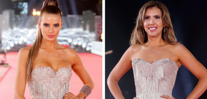 Así reaccionaron Julia y Nataly al encontrarse en la Gala de Viña con looks similares