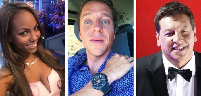 Amistoso: el inesperado encuentro de Betsy y Matías Vega con JC Rodríguez