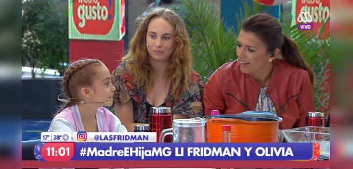Li Fridman presenta a su hija Olivia en Mucho Gusto: reveló cuál será su debut televisivo
