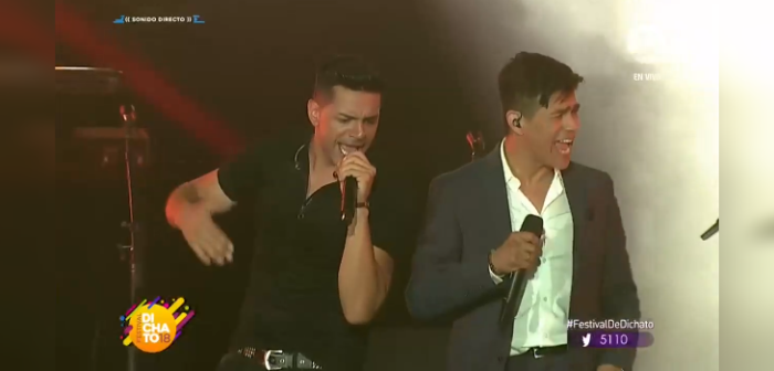 Corista de Américo fascinó a televidentes del Festival de Dichato: se llenó de piropos