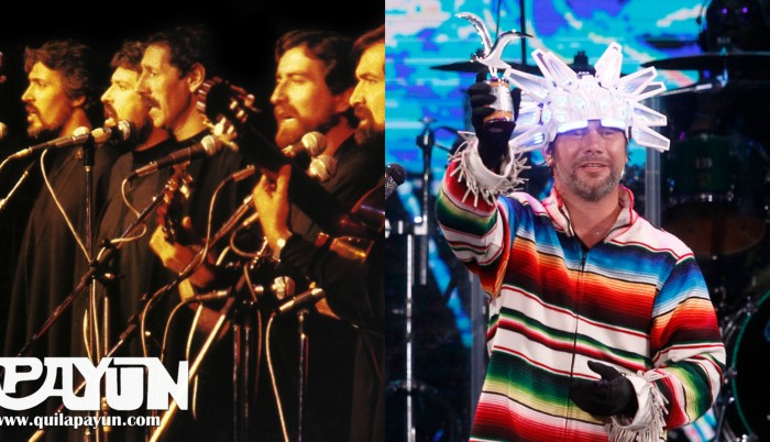 Los duros descargos de Quilapayún contra Jamiroquai: criticaron su música y vestuario