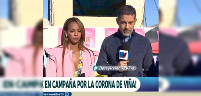 Entre lágrimas Betsy Camino se refiere a su polémica candidatura a reina de Viña del Mar