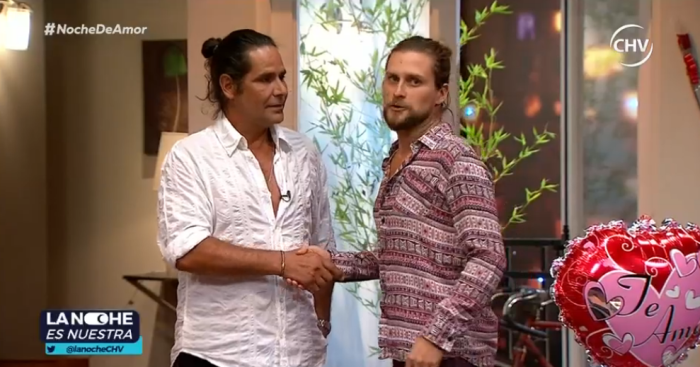 Se rehusó, pero cayó igual: Juan Falcón descolocó a Jean Philippe con inesperado beso