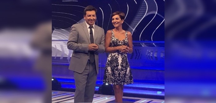 Hijo de Fran García-Huidobro y Julio César gozó bailando con Gente de zona en el escenario