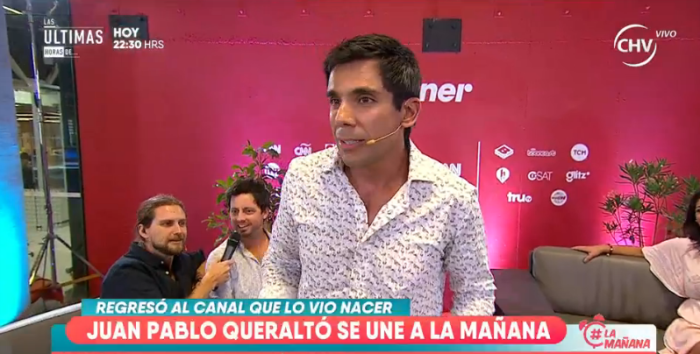 Regreso a casa: así fue la parafernálica llegada de Juan Pablo Queraltó a 'La Mañana'