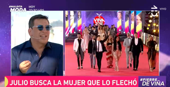 Vestido hecho de lana pasó desapercibido en la Gala: sólo Julio César Rodríguez lo notó