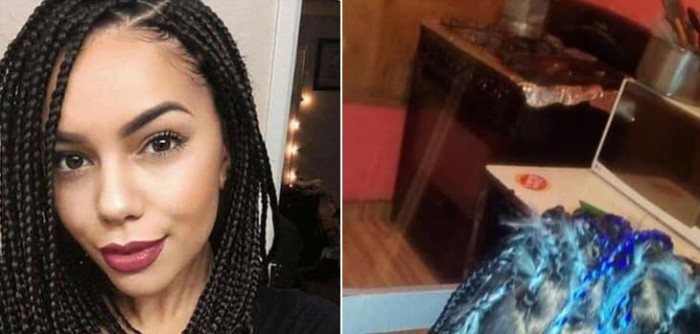 Joven quería un nuevo look con 'trenzas africanas': el resultado fue desastroso