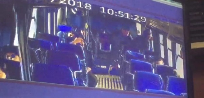 Registran valiente acción de chofer de microbús del Gran Concepción: frustó asalto armado