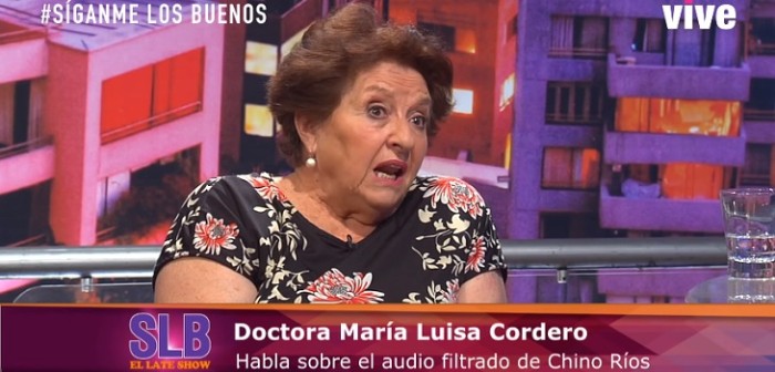 Dra. Cordero y Julio César Rodríguez tuvieron álgida discusión por culpa del 'Chino' Ríos
