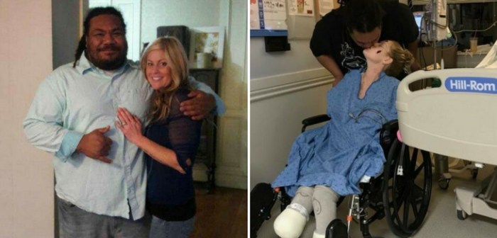 El estremecedor caso de madre que le amputaron extremidades tras complicarse un resfrío