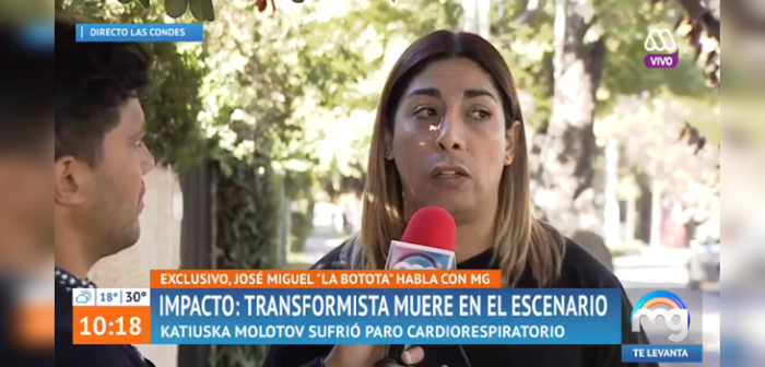 Botota Fox relató cómo fueron los últimos minutos de vida de Katiuska Molotov