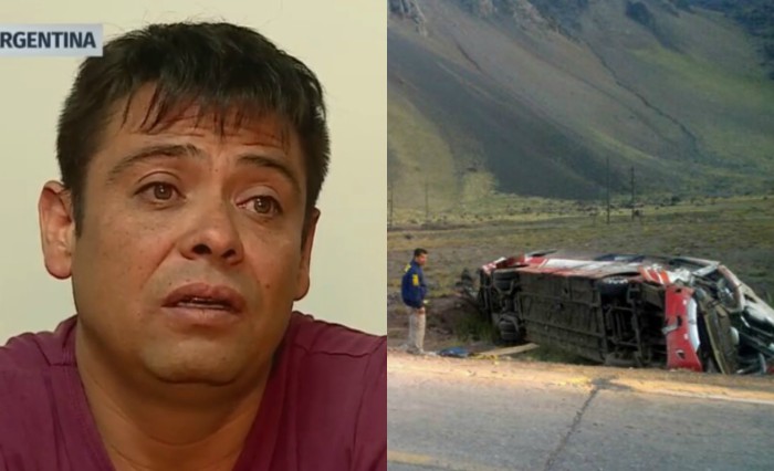 Acusado de homicidio: chofer de bus que se volcó en Ruta 7 se defendió tras la tragedia