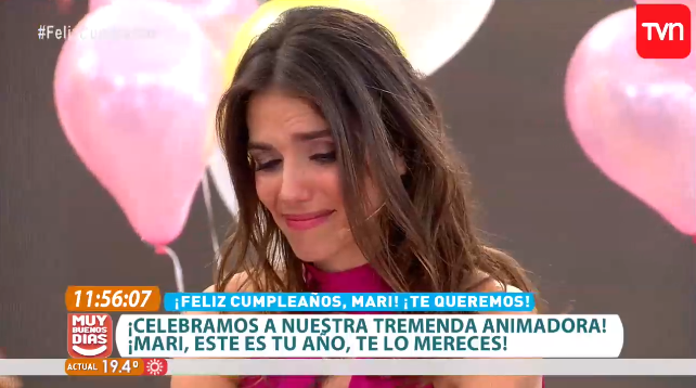 María Luisa Godoy se quebró en vivo tras recordar a su fallecido padre en su cumpleaños