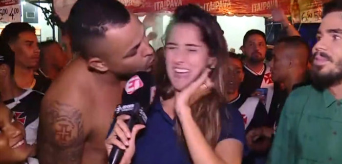 El desahogo de periodista brasileña tras ser acosada en vivo en partido de la U. de Chile