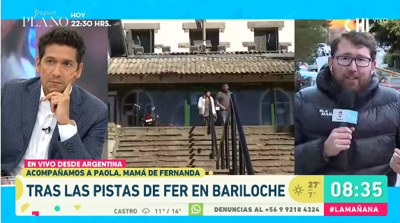 Televidentes en picada contra matinal de CHV por tratamiento del caso de Fernanda Maciel