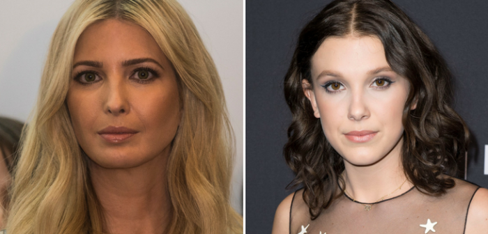 Ivanka Trump le copió el look a protagonista de Stranger Things: usó el mismo vestido