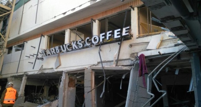 Nuevas imágenes del interior del Sanatorio Alemán muestran el gran daño tras la explosión