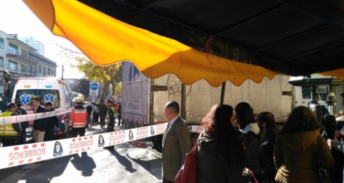 Tragedia: abuelita murió tras ser arrollada por un camión y sufrir amputación de su pierna