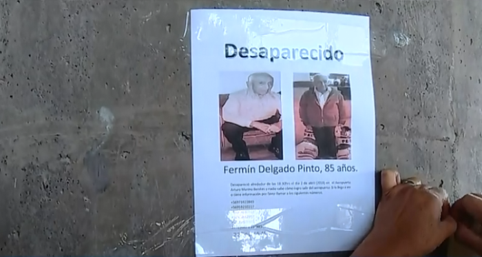 Intensa búsqueda: adulto mayor desapareció en aeropuerto tras llegar a Chile