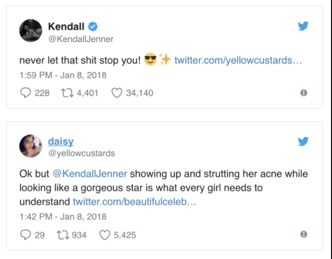Twitter Kendall Jenner