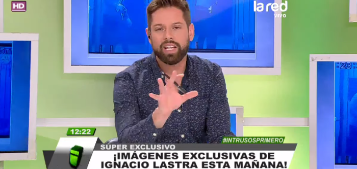 Polémica por video de Ignacio Lastra en Intrusos: fue grabado sin su autorización