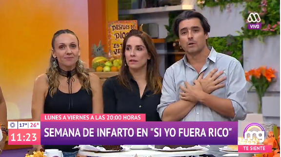 Jorge Zabaleta usó 'Mucho Gusto' para enviar sentido mensaje a trabajadores de Canal 13