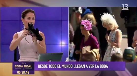 Con Mónica Pérez desde Inglaterra: Canal 13 lideró sintonía en transmisión de boda real