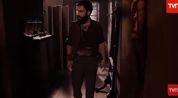 Gabriel Cañas en La poseída / Youtube