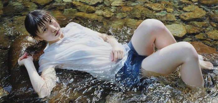 Artista japonesa tienen a todos vueltos locos en redes con su retrato: ¿es dibujo o foto?