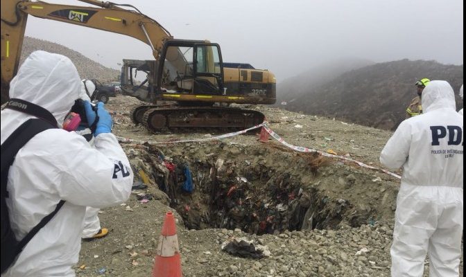 Gran susto: trabajadores hallaron cadáver en el fondo de una fosa en Coquimbo