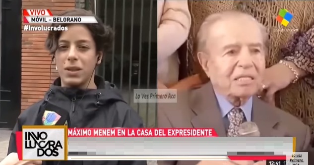 Las duras palabras de Máximo tras reencuentro con Carlos Menem: 