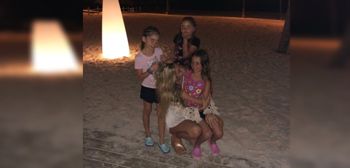 Coté López celebró original cumpleaños de las trillizas según sus distintas personalidades