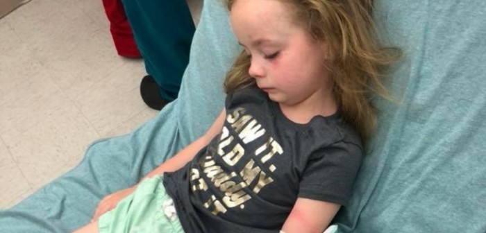 Madre advierte de extraño mal que afectó a su hija: picadura de garrapata la paralizó