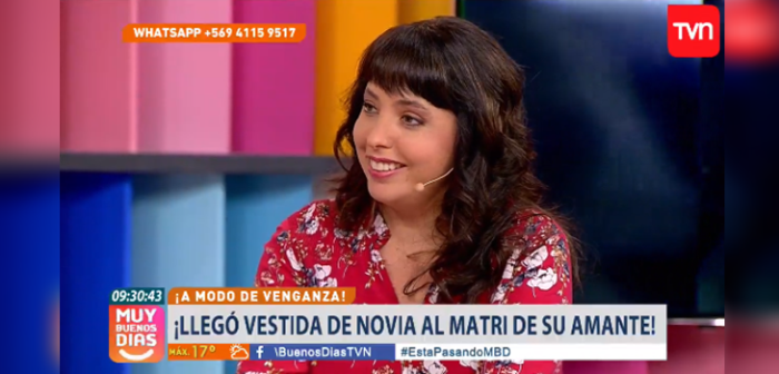Relato de Chiqui Aguayo sobre un ex hizo estallar de la risa a panel de 'Muy Buenos Días'