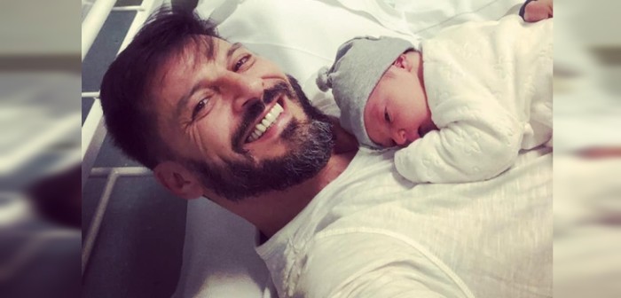 Rafael Cavada contó cómo han sido los primeros días como padre 