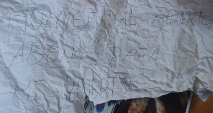 Impactante: agresivo mensaje homofóbico aparece en colegio de San Pedro de la Paz