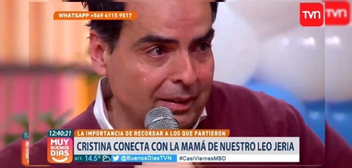 Cristina Araya emocionó a productor de Muy Buenos Días: se conectó con su madre fallecida