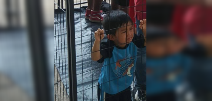 La verdad tras la dramática foto del niño encerrado en una de las 'jaulas' de Donald Trump