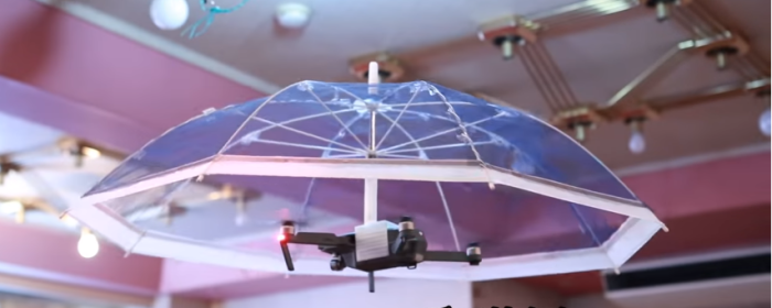 ¿Lo usarías? En Japón inventaron el 'dron sombrilla' aunque todavía no está disponible