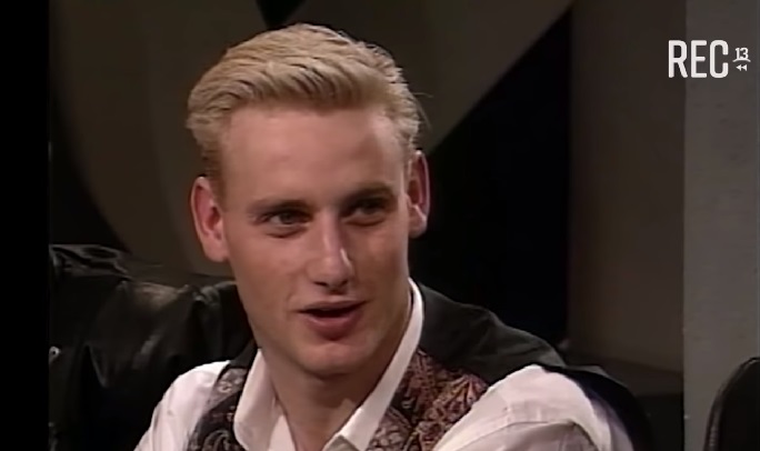 Santos Blanco  en programa de Canal 13 'Más Música'