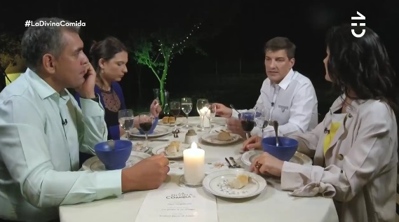 Daniel Stingo presentó en La Divina Comida a su esposa: llevan 21 años de matrimonio
